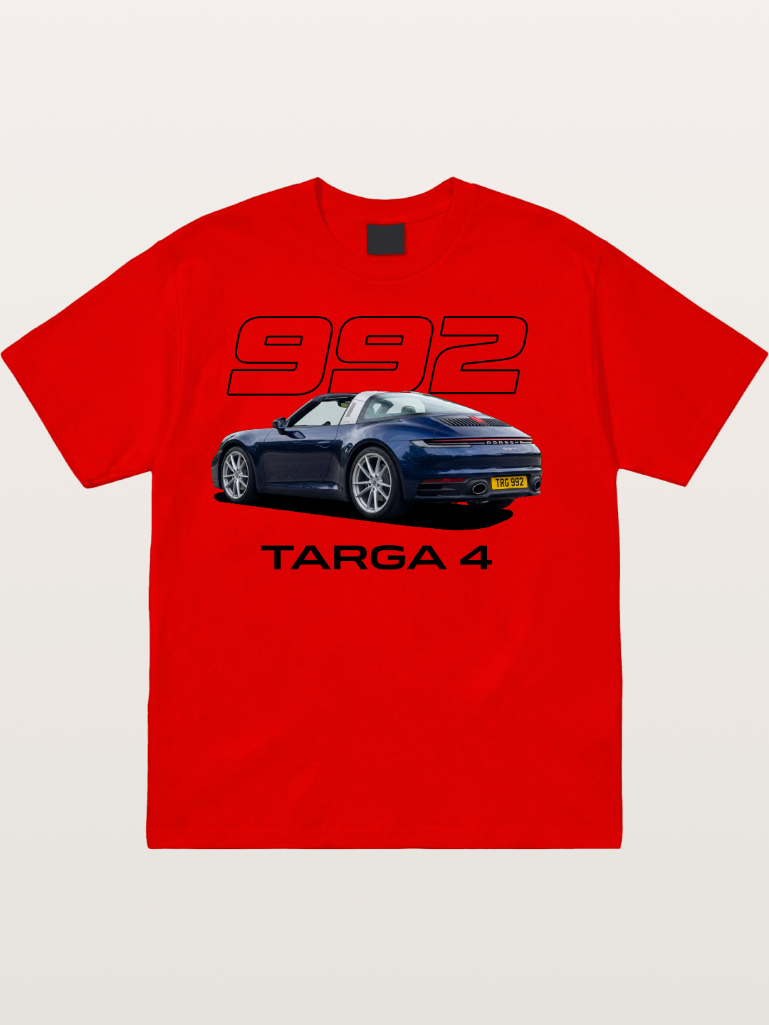 Porsche 992 Targa 4 Poster Cotton T-shirt