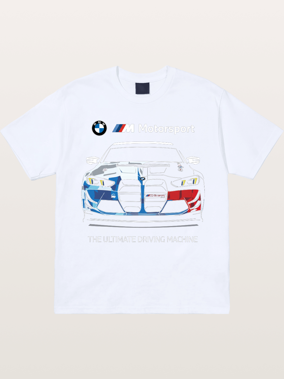 BMW M Motorsport Race Car Livery Gildan T-shirt