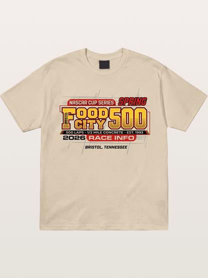 2026 Spring Food City 500 Gildan T-shirt