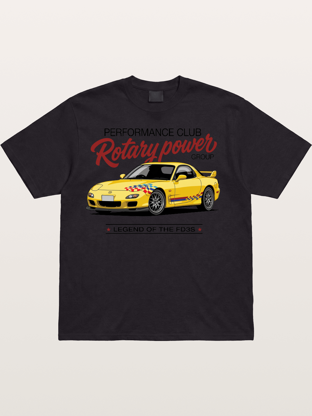 Rotary Power Cotton T-shirt