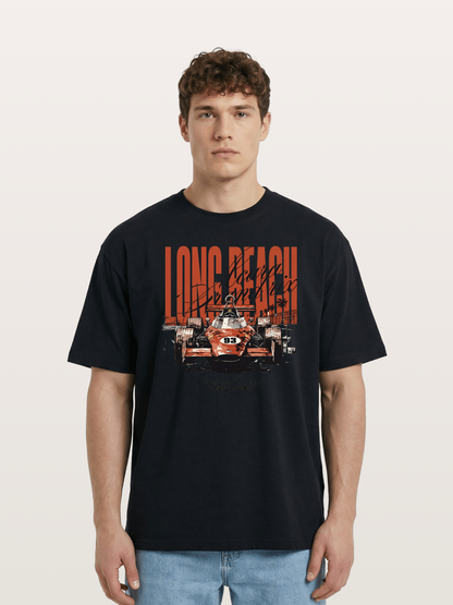 Long Beach Grand Prix Art Cotton T-shirt