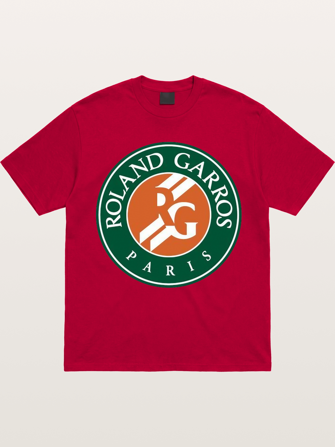 Roland Garros Paris Logo Print Gildan T-shirt