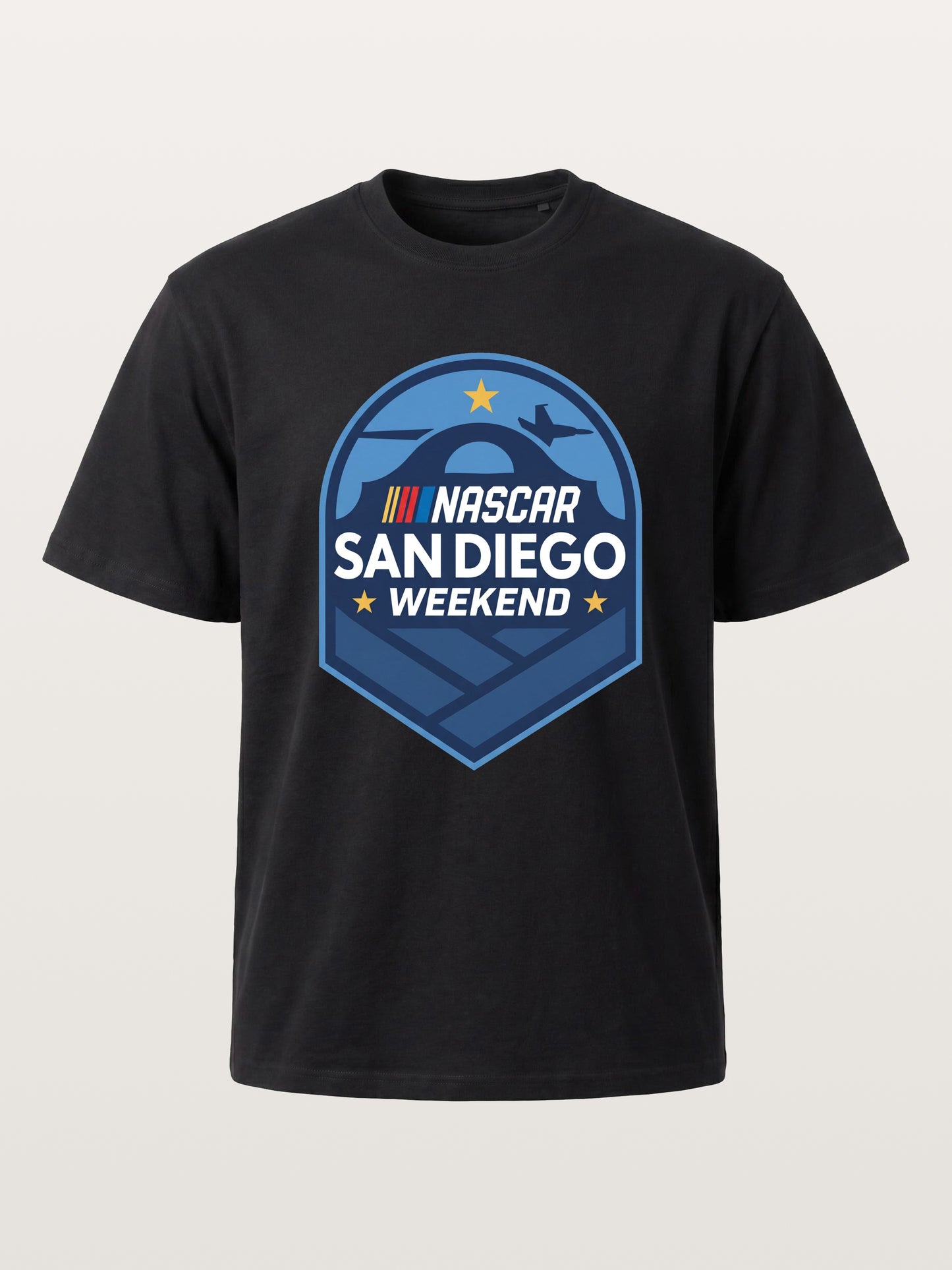NASCAR San Diego Shield Emblem Cotton T-shirt