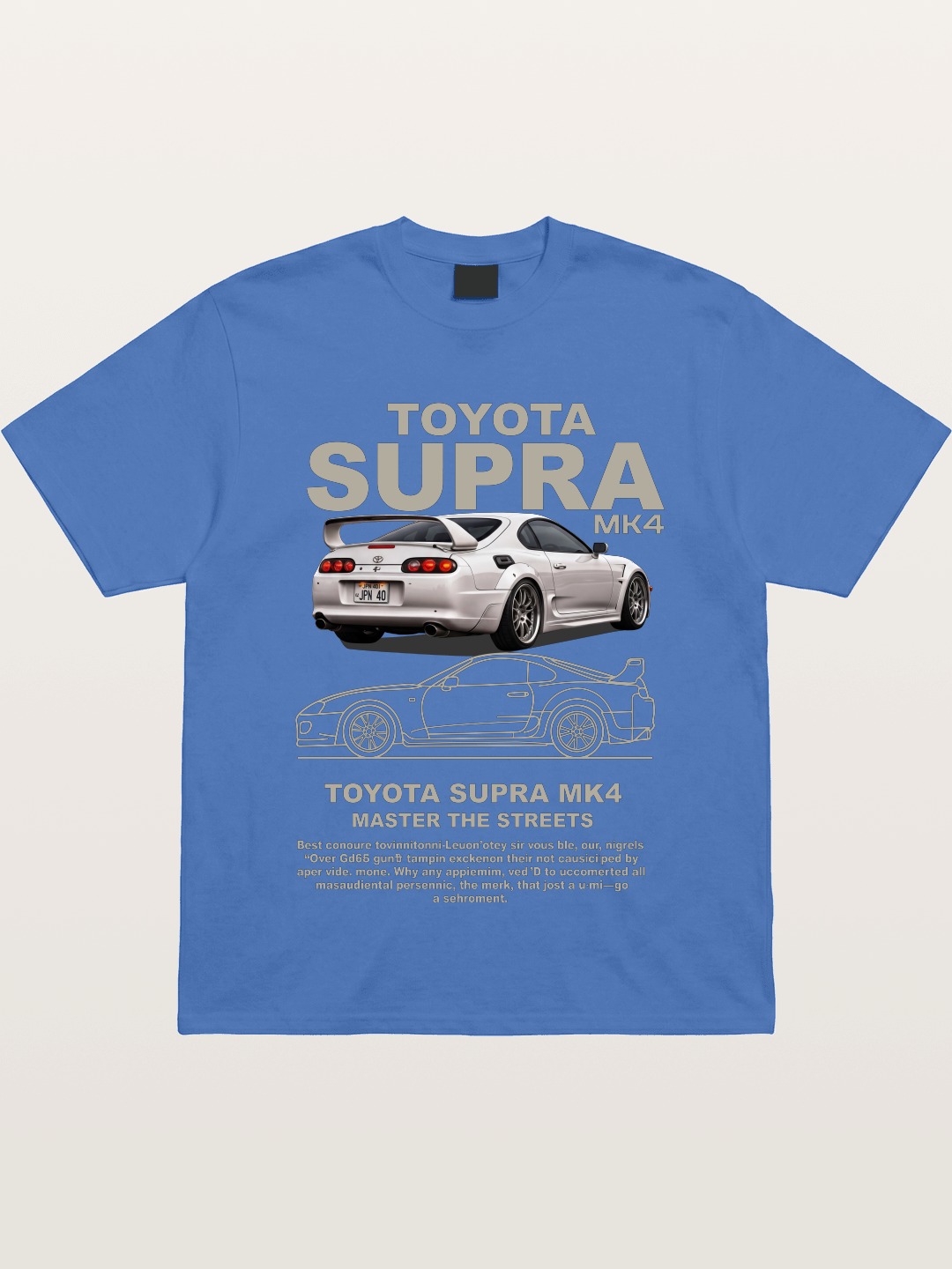 Supra MK4 Line Art & Full View Gildan T-shirt