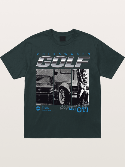 Volkswagen Golf MK1 Retro Gildan T-shirt