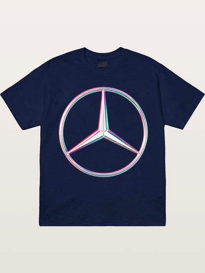 Mercedes Holographic Logo Gildan T-shirt