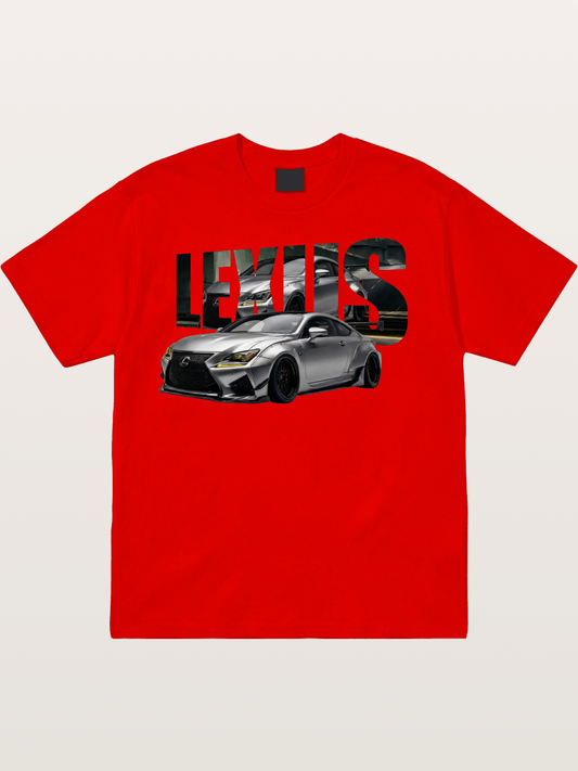 Lexus RC F Overlay Logo Art Cotton T-shirt