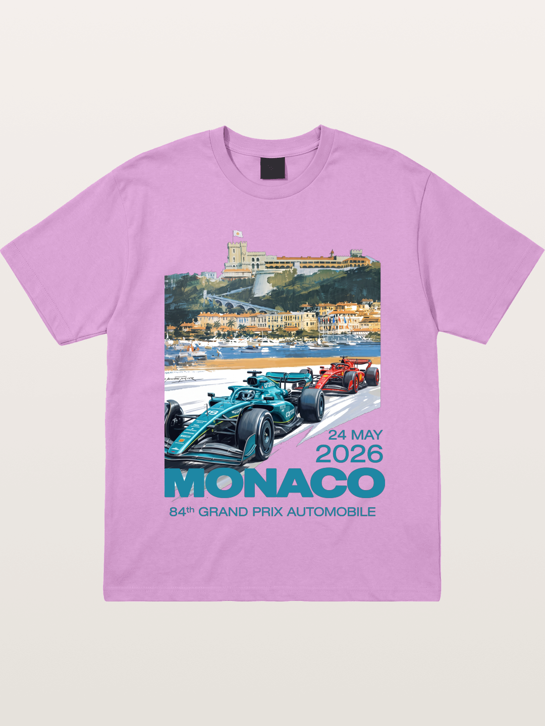 2026 Monaco Grand Prix Race Cars Scene Gildan T-shirt