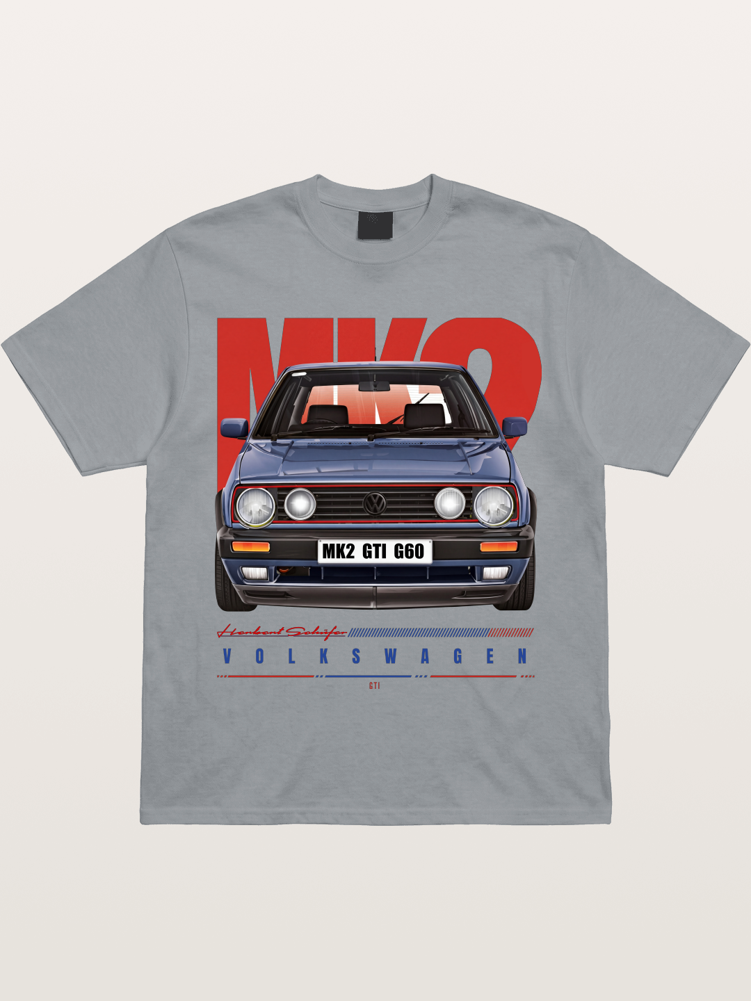 Volkswagen Golf MK2 GTI G60 Gildan T-shirt