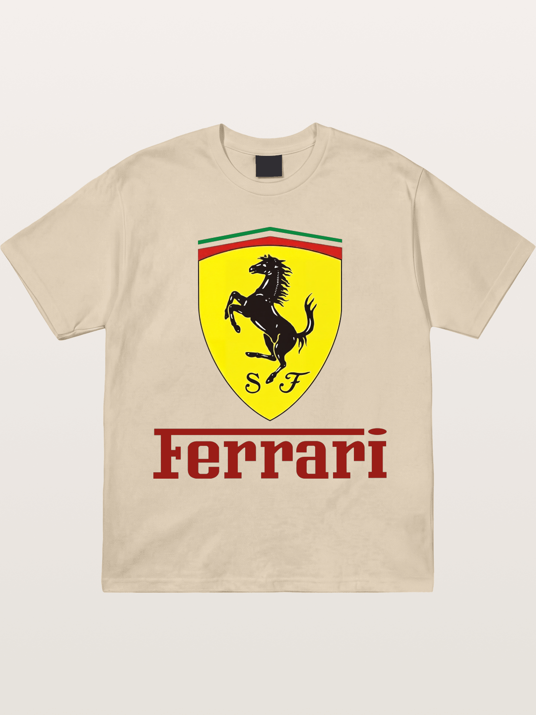 Ferrari Prancing Horse Shield Gildan T-shirt