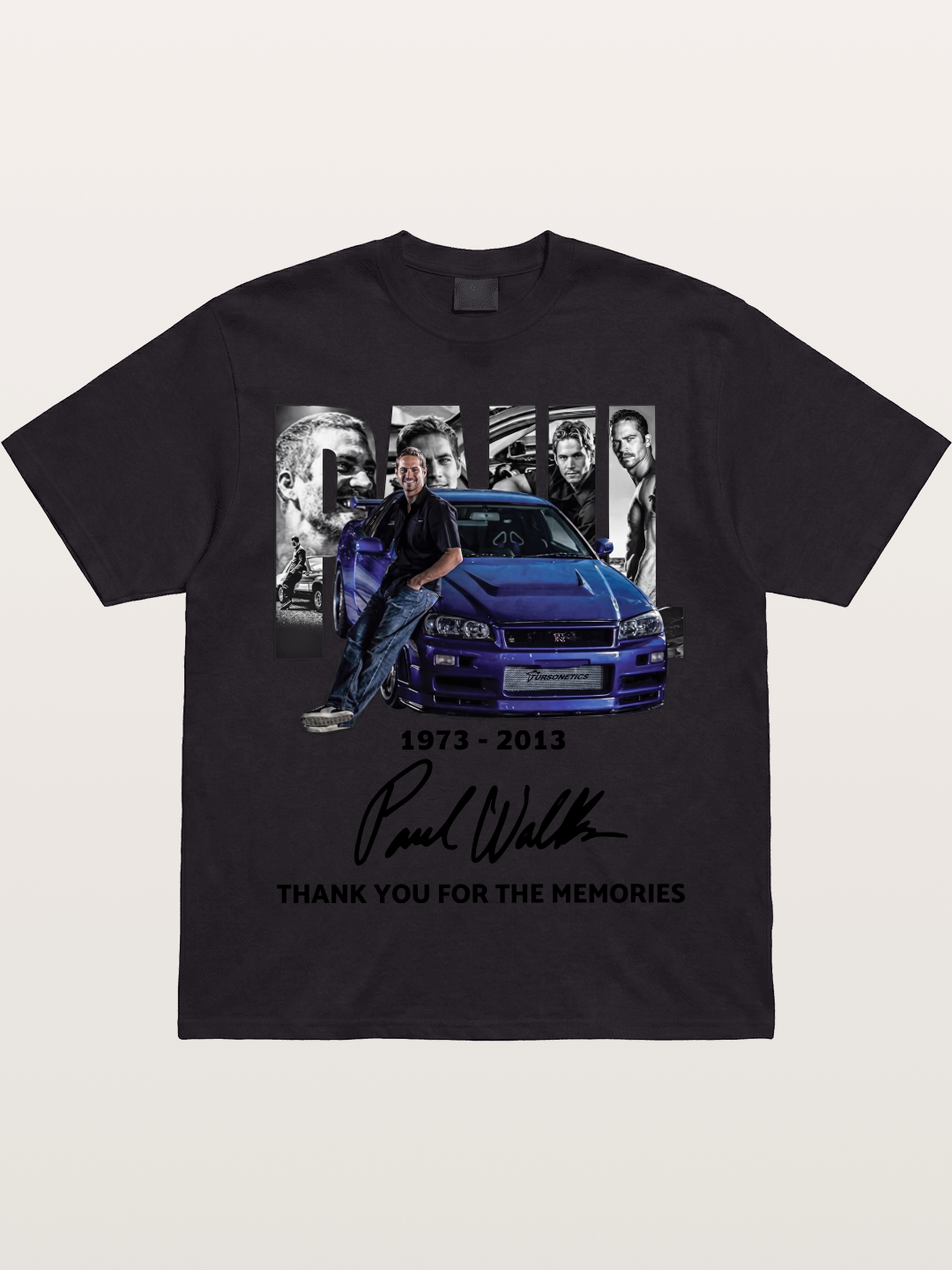 Paul Walker R34 Legacy Gildan T-shirt