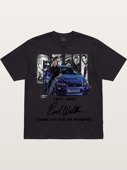 Paul Walker R34 Legacy Gildan T-shirt