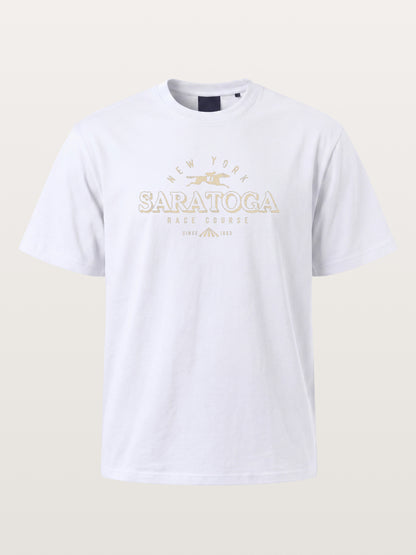 Saratoga Vintage Gold Tone Mark Gildan T-shirt