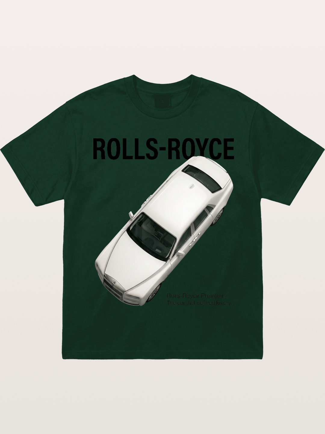 Rolls Royce Phantom Print Gildan T-shirt