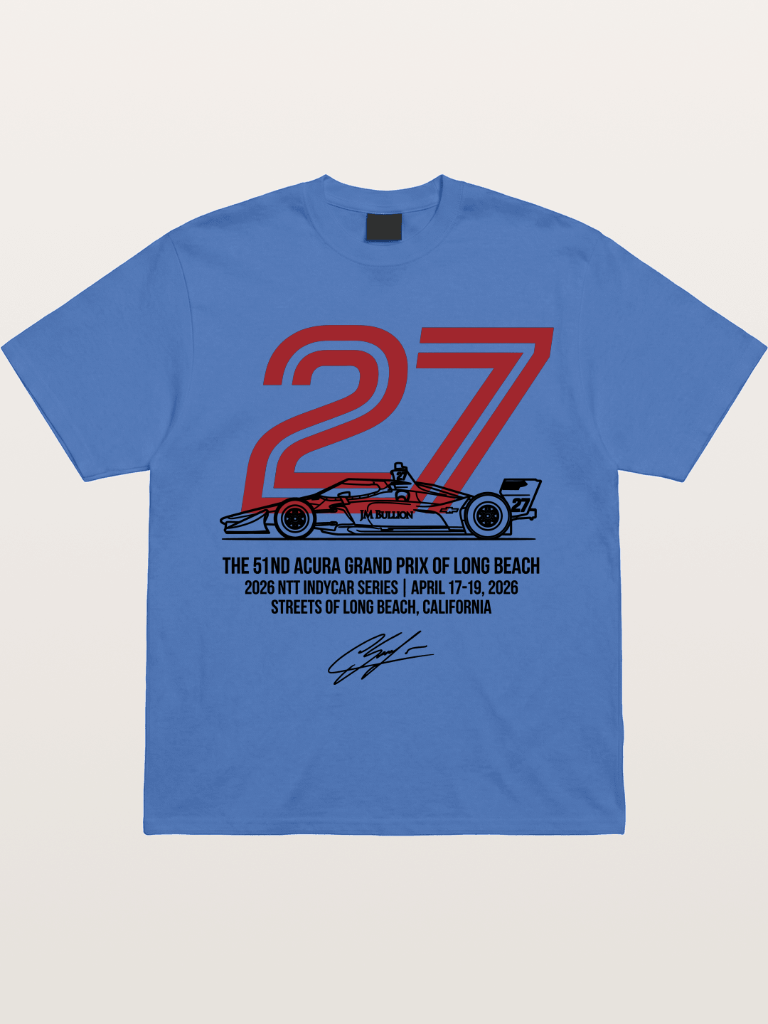 Kirkwood #27 IndyCar Legend Gildan T-shirt