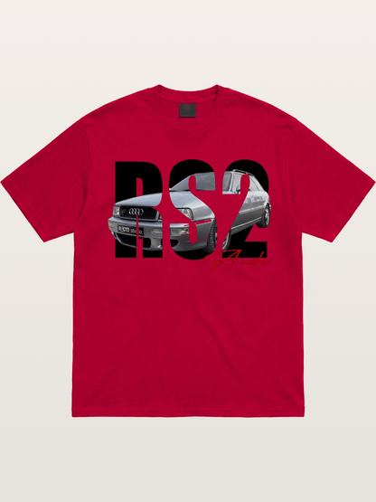 Audi RS2 Car Silhouette Gildan T-shirt