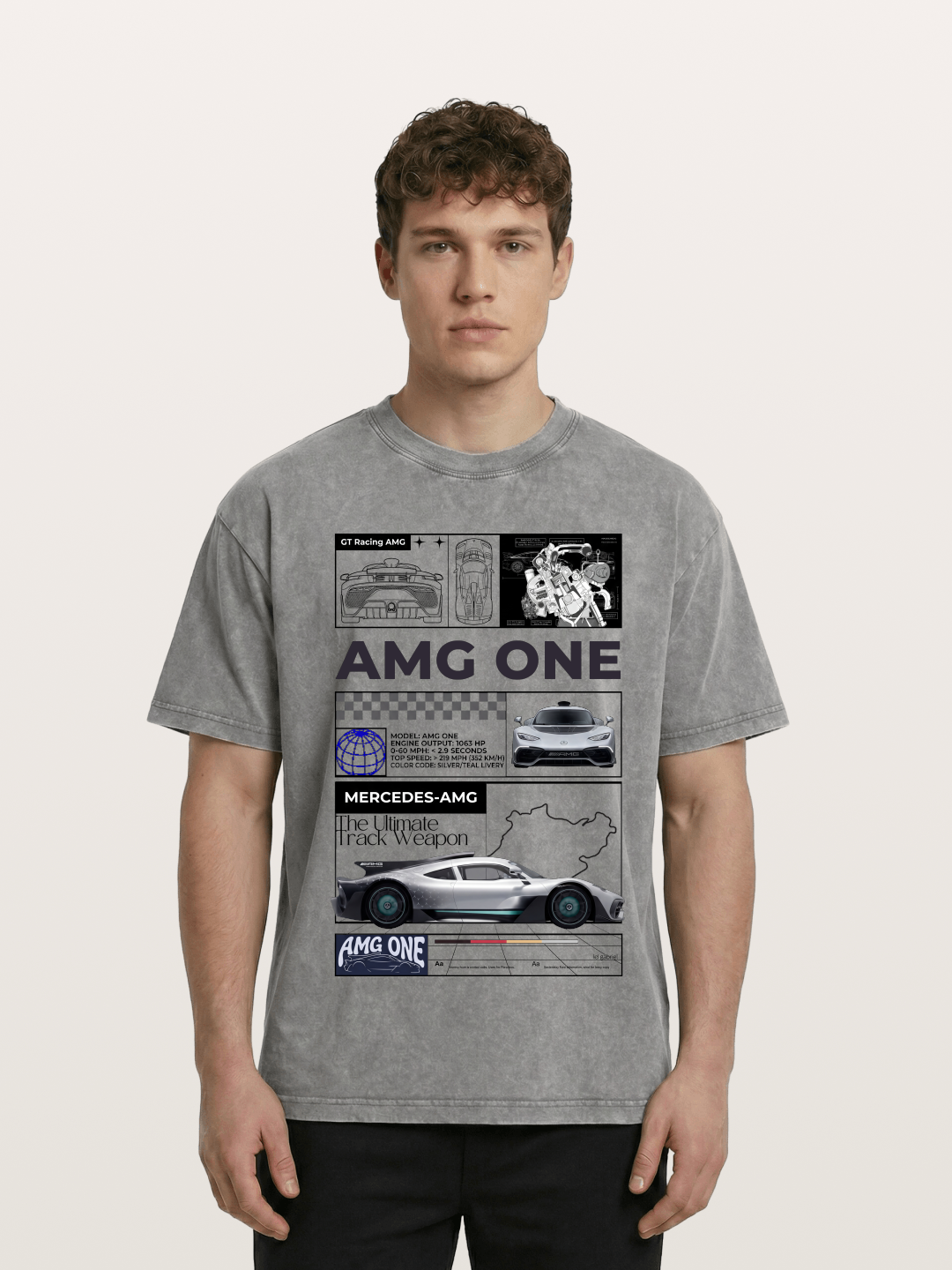 AMG ONE Legacy Washed T-shirt