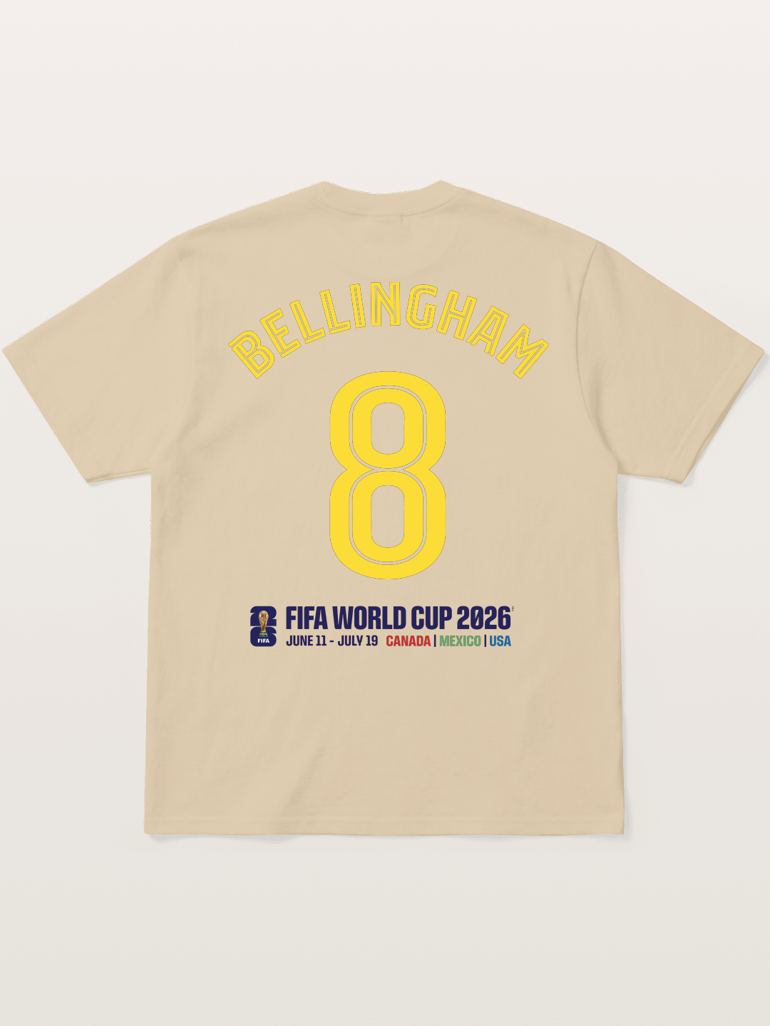 Bellingham 8 World Cup 2026 Gildan T-shirt