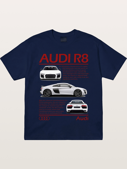 Audi R8 Multi Angle Showcase Gildan T-shirt