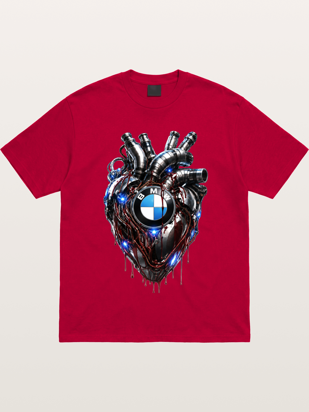BMW Mechanical Heart Graphic Gildan T-shirt