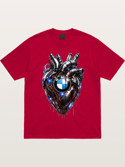 BMW Mechanical Heart Graphic Gildan T-shirt