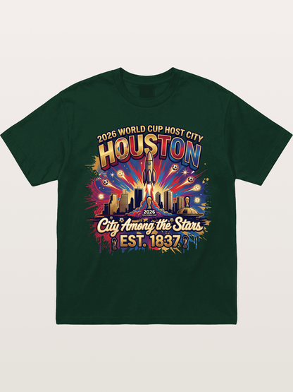 Houston 2026 Host City Art Gildan T-shirt