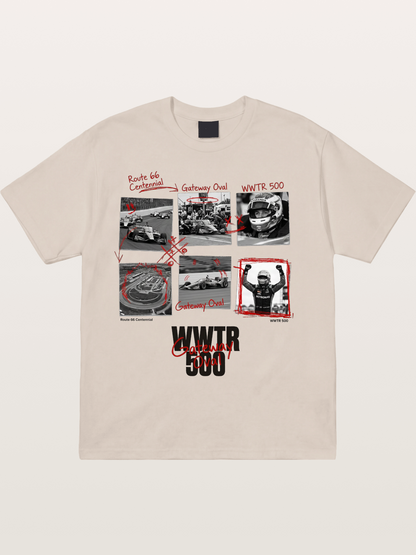 Scrapbook WWTR500 Race Print Cotton T-shirt