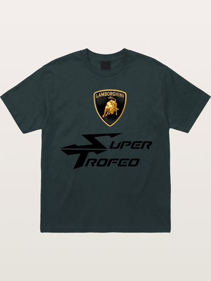 Lamborghini Super Trofeo Emblem Set Gildan T-shirt