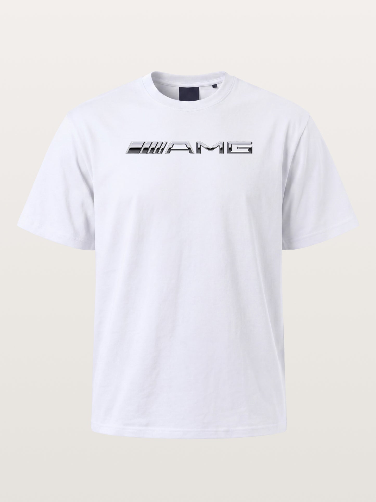 Metallic Finish AMG Three Strip Emblem Gildan T-shirt