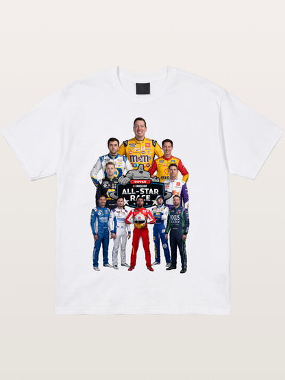 2026 NASCAR All-Star Drivers Team Photo Cotton T-shirt