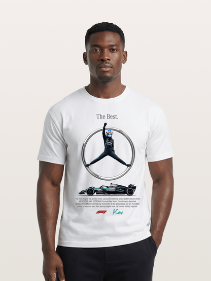 Kimi Mercedes Star Pose Cotton T-shirt