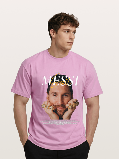 Messi GOAT Champion Rings Gildan T-shirt