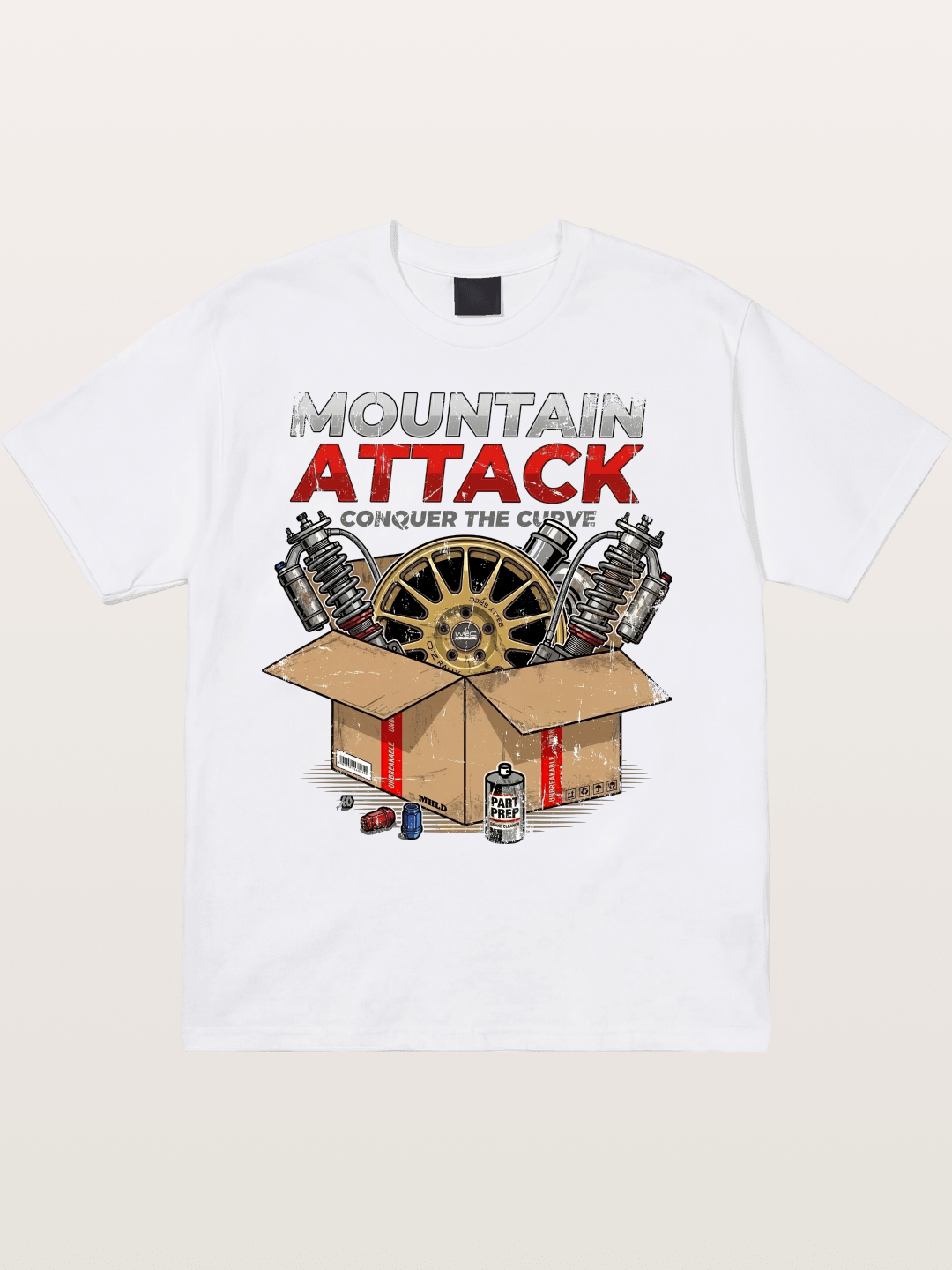 Suspension Box Cotton T-shirt