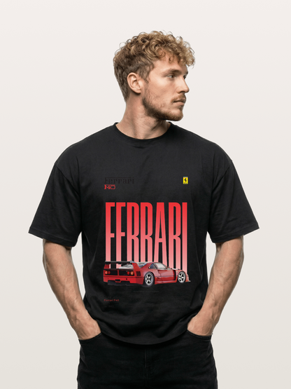 Gradient Red Gildan T-shirt