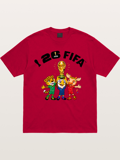 2026 FIFA Mascots Trophy Graphic Gildan T-shirt