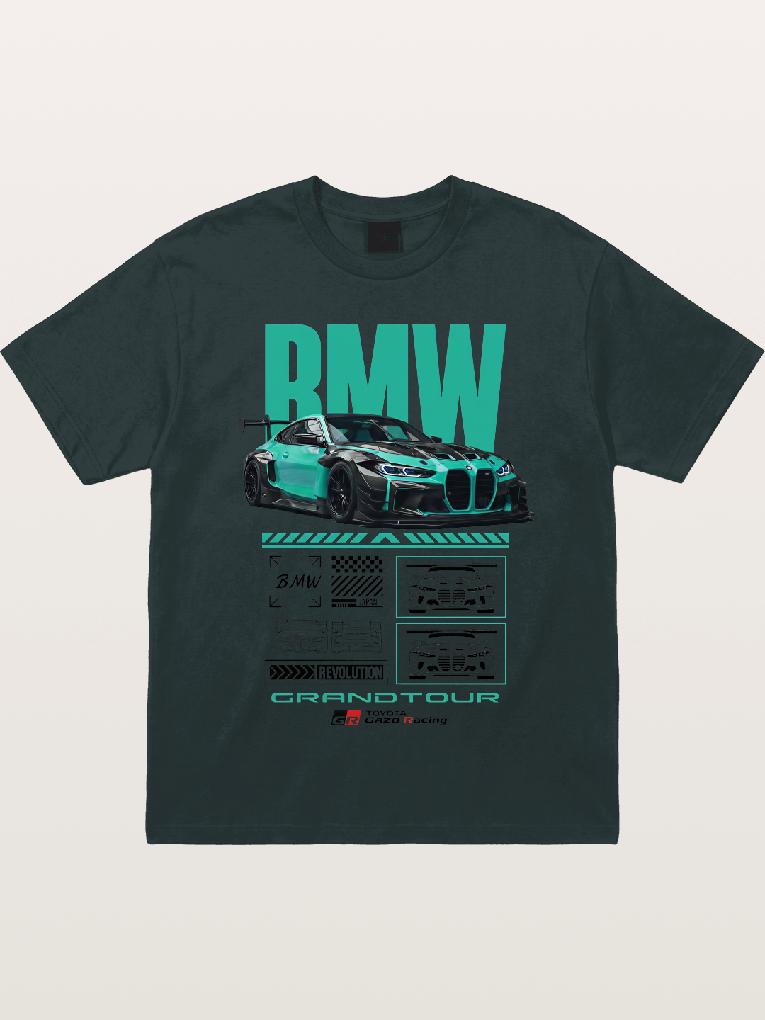 BMW M4 GT3 Technical Design Gildan T-shirt