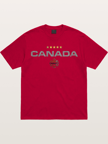 Canada Soccer Team Crest Gildan T-shirt