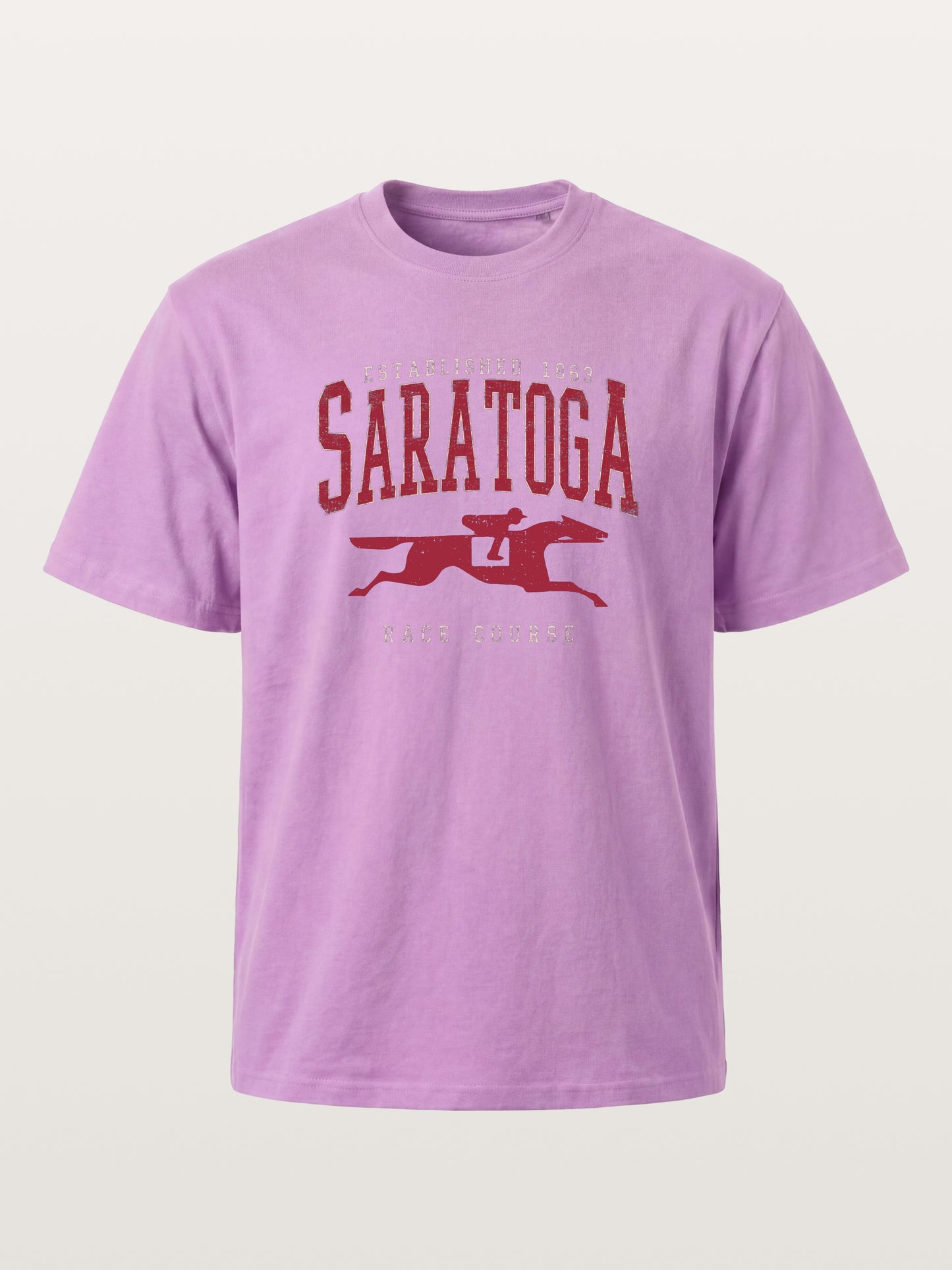 Saratoga Vintage Horse Silhouette Gildan T-shirt