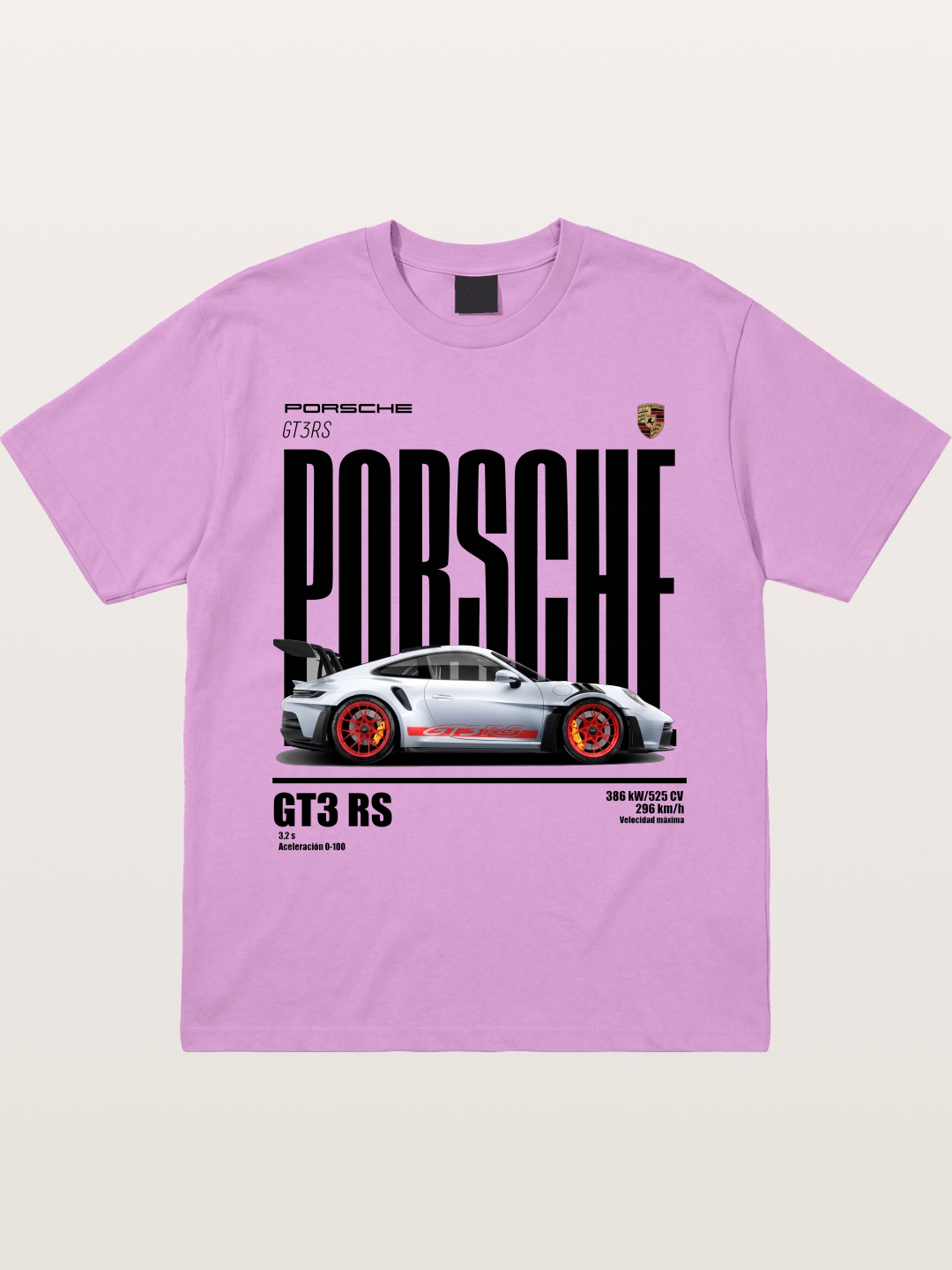 Porsche 911 GT3RS Widebody Sports Car Gildan T-shirt