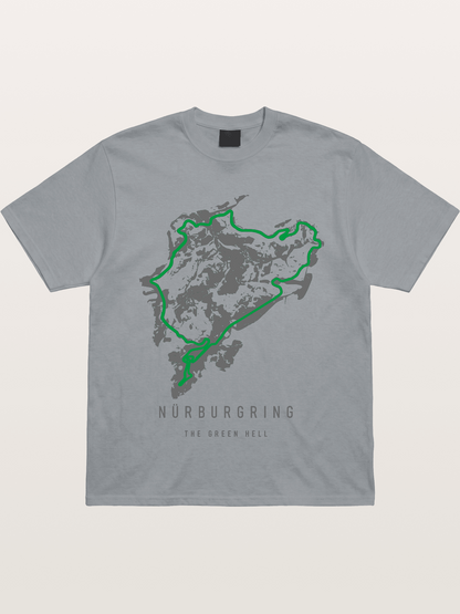 Green Hell Nu?rburgring Track Gildan T-shirt