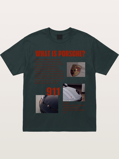 Porsche 911 Information Layout Gildan T-shirt