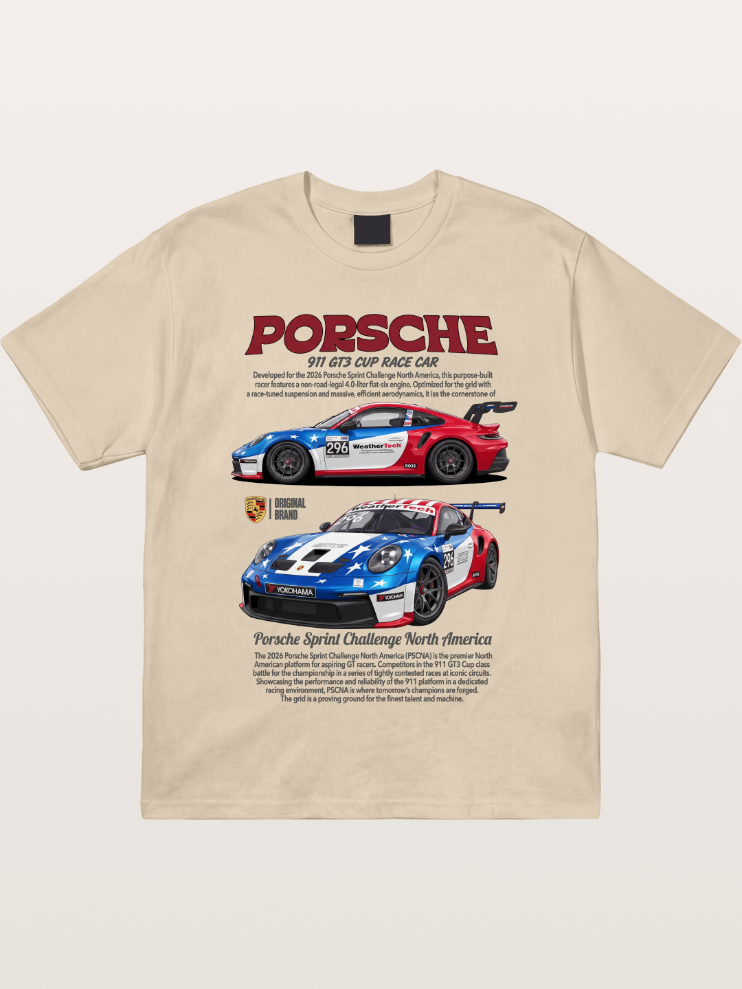 Porsche 911 GT3 Cup Sprint Challenge Gildan T-shirt