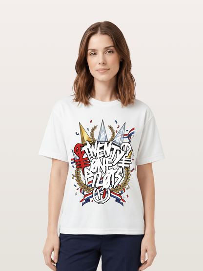 Twenty One Pilots Trophy Art Cotton T-shirt