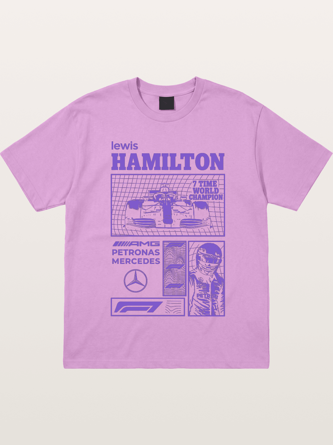 Hamilton 7x World Champion Gildan T-shirt