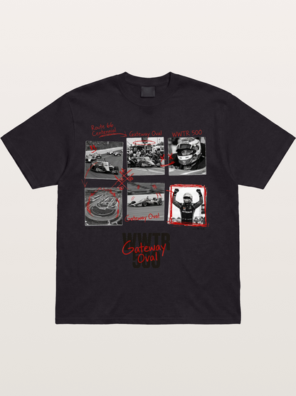 Scrapbook WWTR500 Race Print Cotton T-shirt