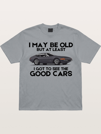 Old Car Enthusiast Good Cars Quote Gildan T-shirt