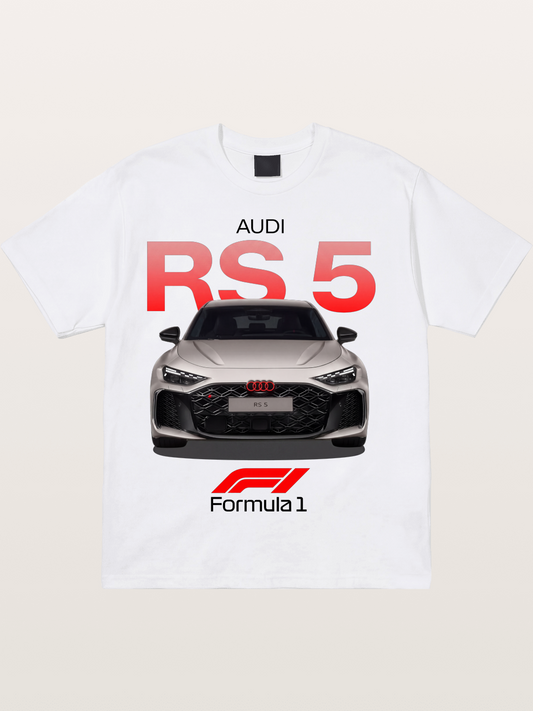 Audi RS5 F1 Inspired Poster Cotton T-shirt