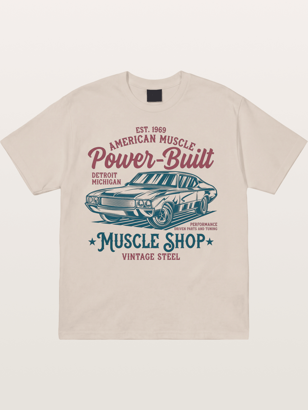 Detroit Steel Cotton T-shirt