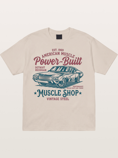 Detroit Steel Cotton T-shirt