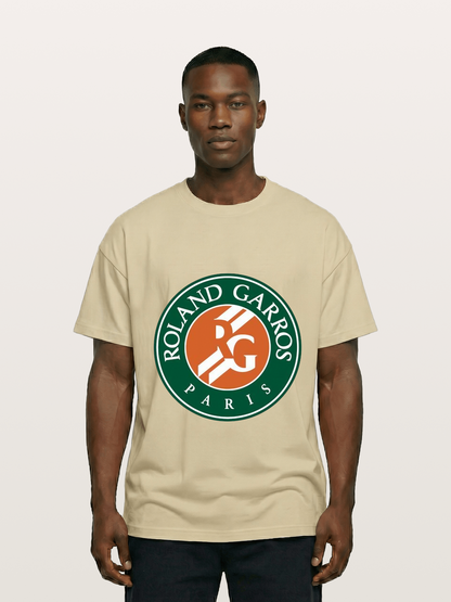 Roland Garros Paris Logo Print Gildan T-shirt